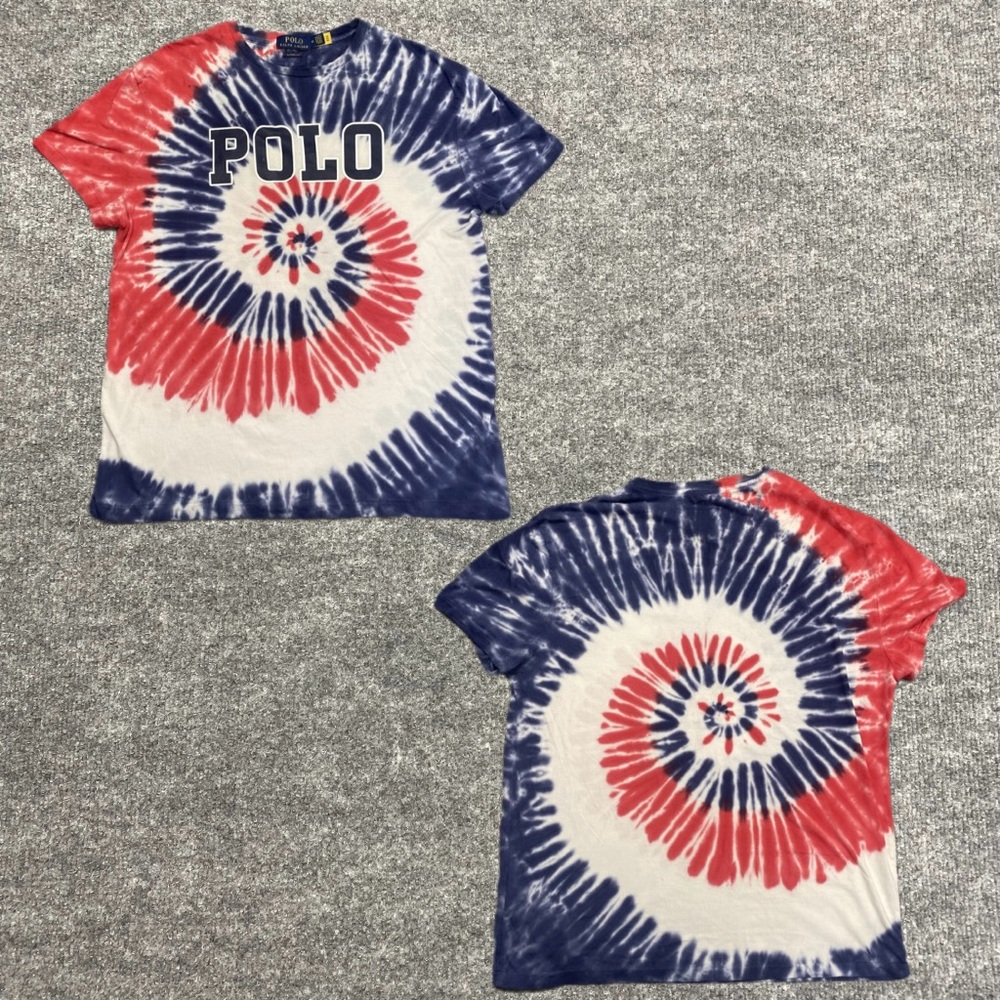 Polo Ralph Lauren Classic Fit Tie-Dye T-Shirt Size Medium